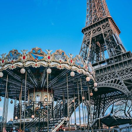 Magnificent Studio -2P- Near The Eiffel Tower باريس المظهر الخارجي الصورة