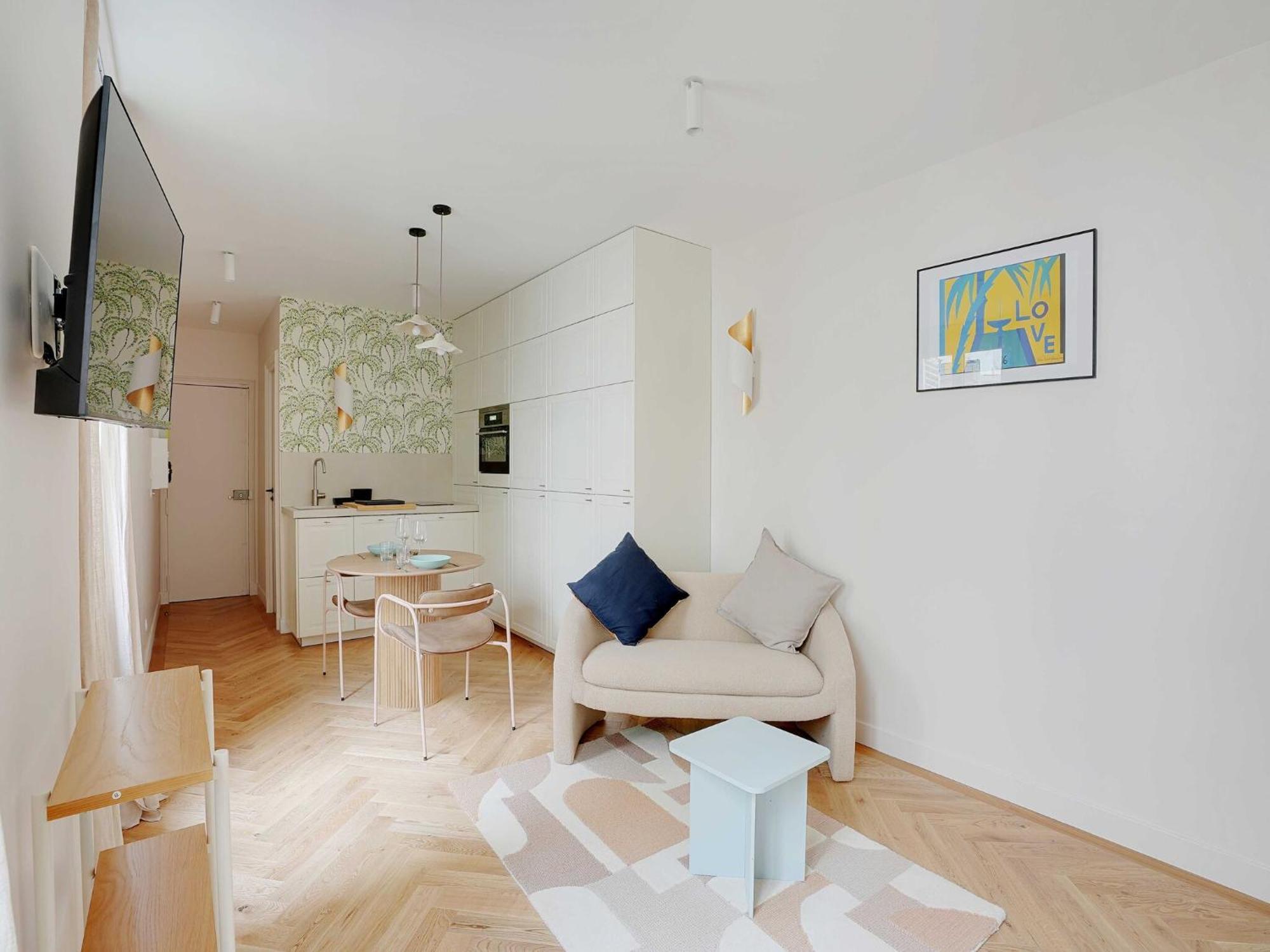 Magnificent Studio -2P- Near The Eiffel Tower باريس المظهر الخارجي الصورة