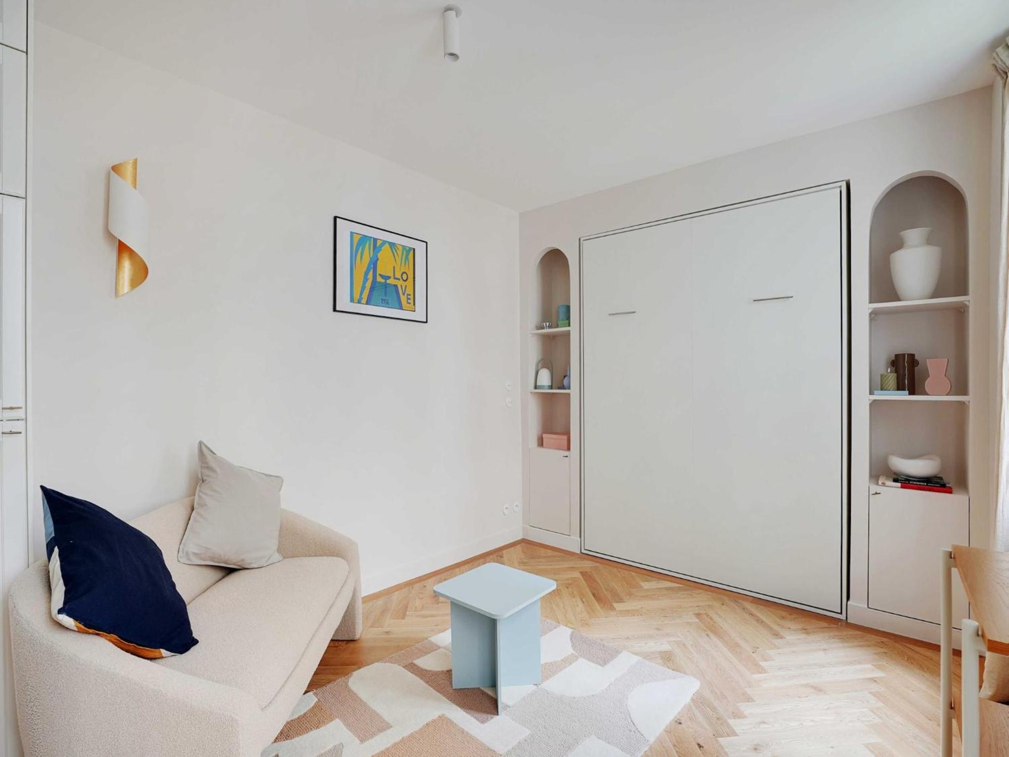 Magnificent Studio -2P- Near The Eiffel Tower باريس المظهر الخارجي الصورة