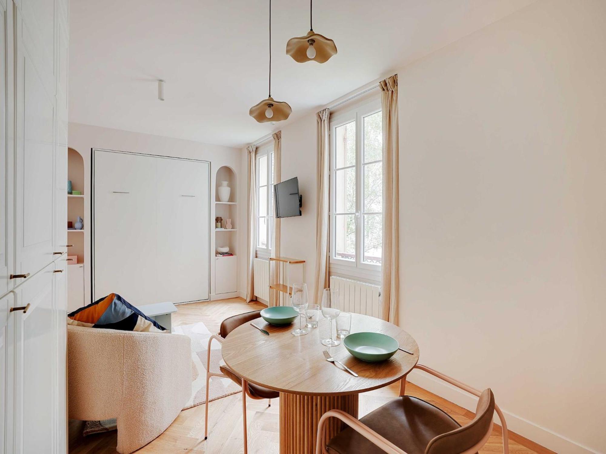 Magnificent Studio -2P- Near The Eiffel Tower باريس المظهر الخارجي الصورة